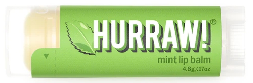 hurraw vegan mint lip balm